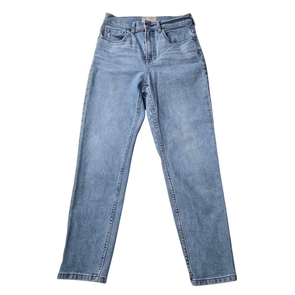 Everlane Sz 27 The Cheeky Ankle Blue Straight Denim Jeans